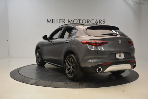 New 2018 Alfa Romeo Stelvio Ti Sport Q4 for sale Sold at Aston Martin of Greenwich in Greenwich CT 06830 5