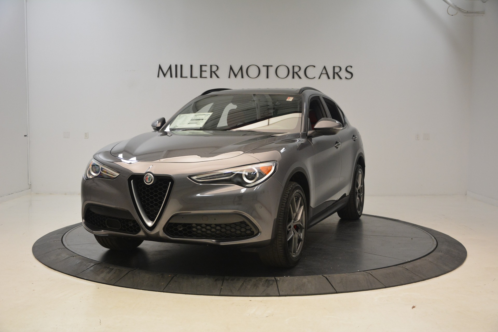 New 2018 Alfa Romeo Stelvio Ti Sport Q4 for sale Sold at Aston Martin of Greenwich in Greenwich CT 06830 1