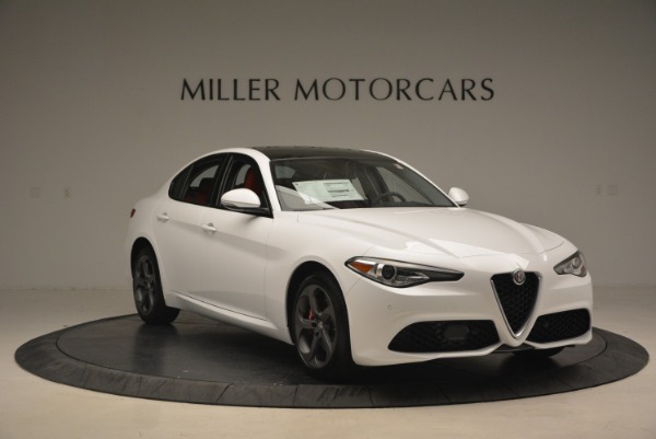 New 2018 Alfa Romeo Giulia Ti Sport Q4 for sale Sold at Aston Martin of Greenwich in Greenwich CT 06830 12