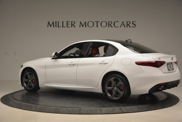 New 2018 Alfa Romeo Giulia Ti Sport Q4 for sale Sold at Aston Martin of Greenwich in Greenwich CT 06830 5