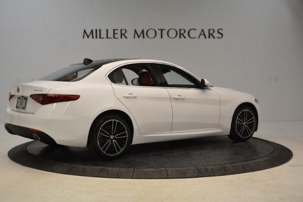 New 2018 Alfa Romeo Giulia Ti Lusso Q4 for sale Sold at Aston Martin of Greenwich in Greenwich CT 06830 8