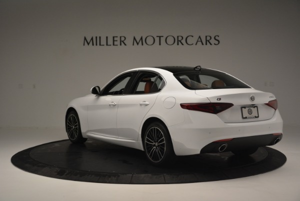 New 2018 Alfa Romeo Giulia Ti Lusso Q4 for sale Sold at Aston Martin of Greenwich in Greenwich CT 06830 5