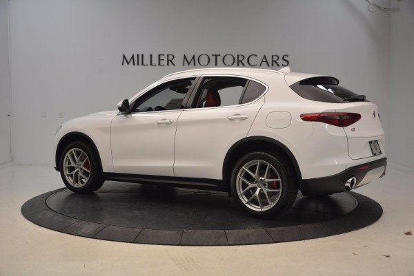 New 2018 Alfa Romeo Stelvio Ti Sport Q4 for sale Sold at Aston Martin of Greenwich in Greenwich CT 06830 4