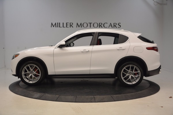 New 2018 Alfa Romeo Stelvio Ti Q4 for sale Sold at Aston Martin of Greenwich in Greenwich CT 06830 3