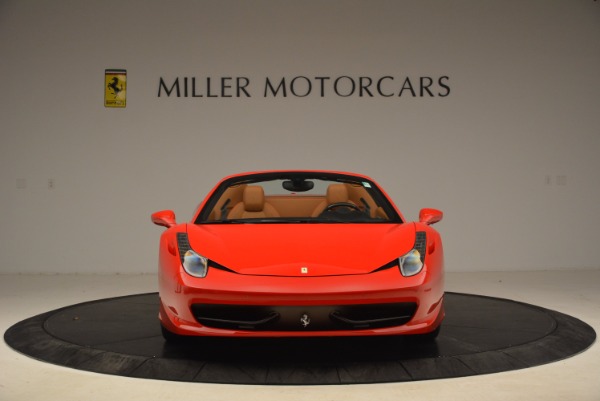 Used 2013 Ferrari 458 Spider for sale Sold at Aston Martin of Greenwich in Greenwich CT 06830 12