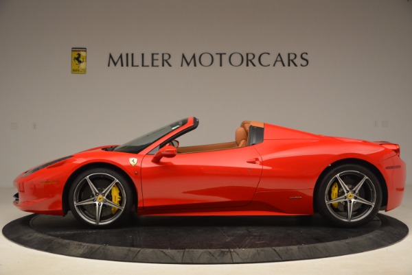 Used 2013 Ferrari 458 Spider for sale Sold at Aston Martin of Greenwich in Greenwich CT 06830 3