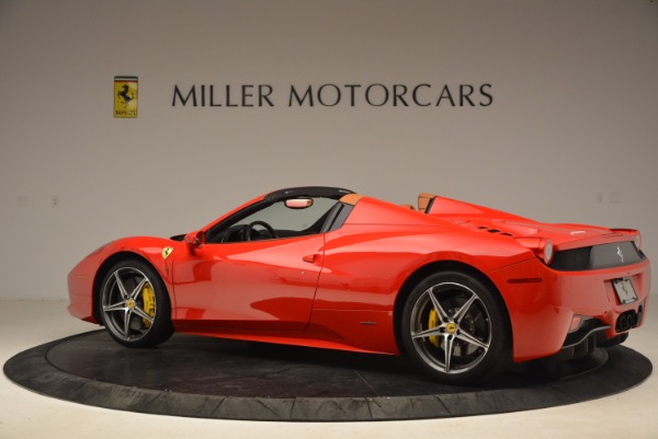 Used 2013 Ferrari 458 Spider for sale Sold at Aston Martin of Greenwich in Greenwich CT 06830 4