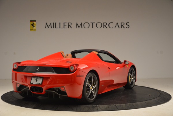 Used 2013 Ferrari 458 Spider for sale Sold at Aston Martin of Greenwich in Greenwich CT 06830 7