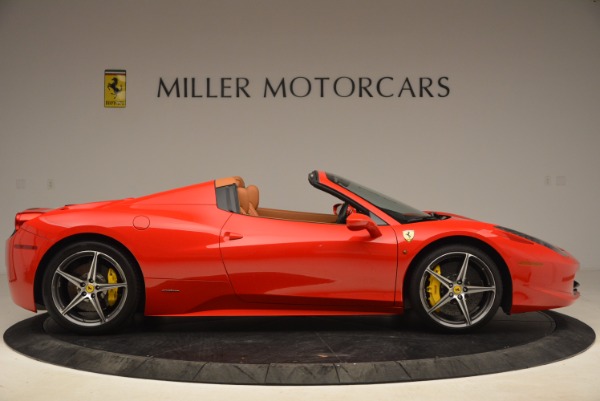 Used 2013 Ferrari 458 Spider for sale Sold at Aston Martin of Greenwich in Greenwich CT 06830 9