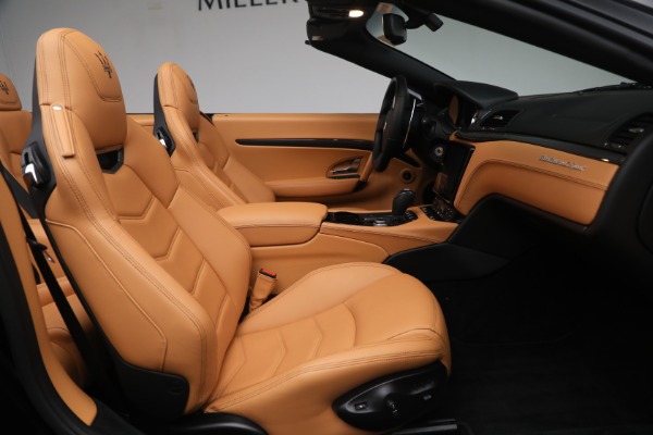 Used 2018 Maserati GranTurismo Sport Convertible for sale Sold at Aston Martin of Greenwich in Greenwich CT 06830 27