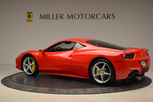 Used 2012 Ferrari 458 Italia for sale Sold at Aston Martin of Greenwich in Greenwich CT 06830 4