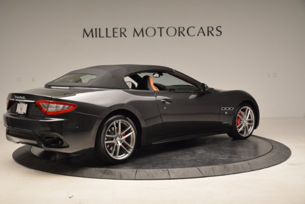 New 2018 Maserati GranTurismo Sport Convertible for sale Sold at Aston Martin of Greenwich in Greenwich CT 06830 8