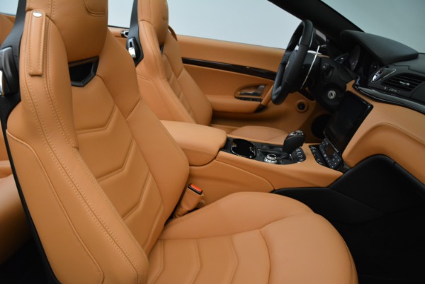 Used 2018 Maserati GranTurismo Sport Convertible for sale Sold at Aston Martin of Greenwich in Greenwich CT 06830 28