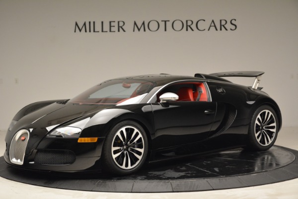 Used 2010 Bugatti Veyron 16.4 Sang Noir for sale Sold at Miller Motorcars Aston Martin in Greenwich CT 06830 1