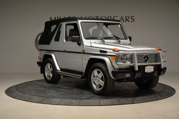 Used 1999 Mercedes Benz G500 Cabriolet for sale Sold at Aston Martin of Greenwich in Greenwich CT 06830 19