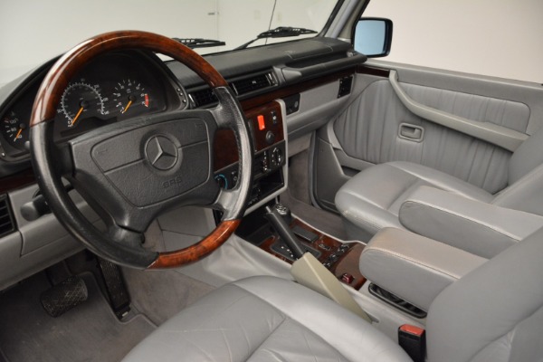 Used 1999 Mercedes Benz G500 Cabriolet for sale Sold at Aston Martin of Greenwich in Greenwich CT 06830 22