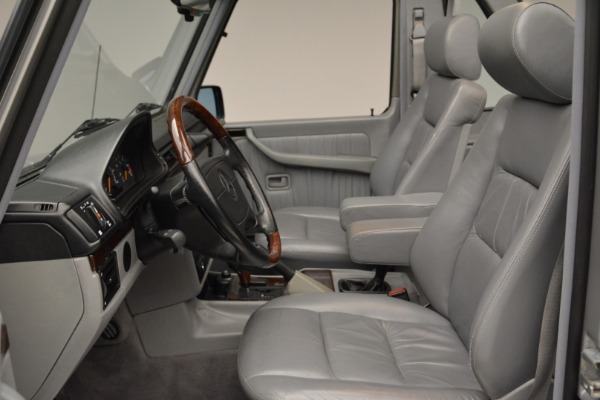 Used 1999 Mercedes Benz G500 Cabriolet for sale Sold at Aston Martin of Greenwich in Greenwich CT 06830 23