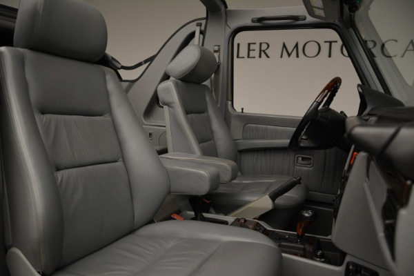 Used 1999 Mercedes-Benz G500 Cabriolet for sale Sold at Aston Martin of Greenwich in Greenwich CT 06830 28