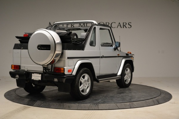 Used 1999 Mercedes-Benz G500 Cabriolet for sale Sold at Aston Martin of Greenwich in Greenwich CT 06830 7