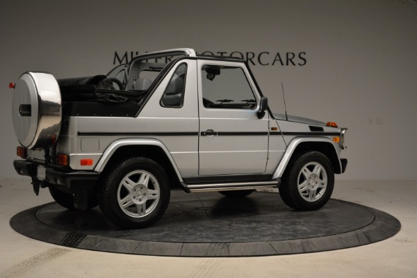 Used 1999 Mercedes Benz G500 Cabriolet for sale Sold at Aston Martin of Greenwich in Greenwich CT 06830 8