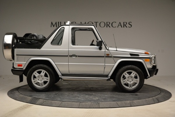 Used 1999 Mercedes Benz G500 Cabriolet for sale Sold at Aston Martin of Greenwich in Greenwich CT 06830 9