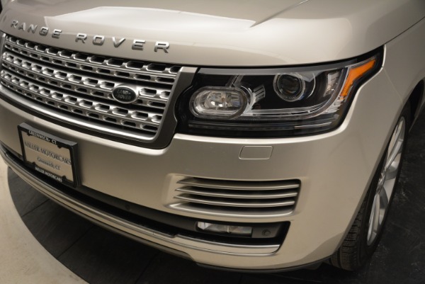 Used 2016 Land Rover Range Rover HSE for sale Sold at Aston Martin of Greenwich in Greenwich CT 06830 14