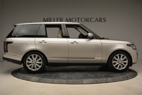 Used 2016 Land Rover Range Rover HSE for sale Sold at Aston Martin of Greenwich in Greenwich CT 06830 9