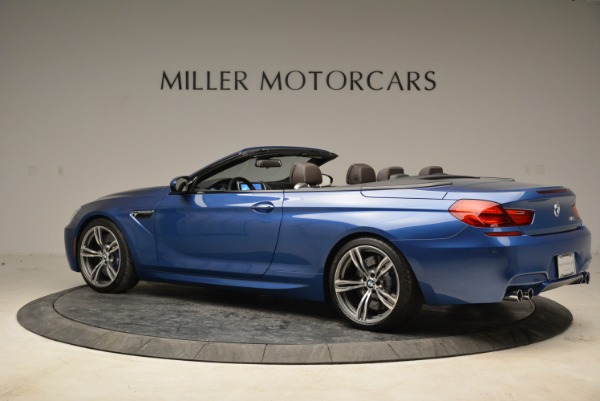 Used 2013 BMW M6 Convertible for sale Sold at Aston Martin of Greenwich in Greenwich CT 06830 4