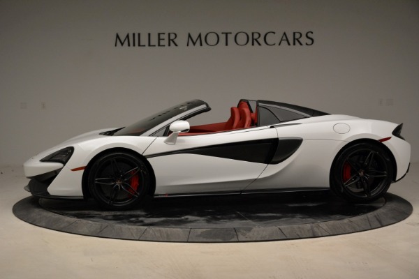 Used 2018 McLaren 570S Spider for sale Sold at Aston Martin of Greenwich in Greenwich CT 06830 3