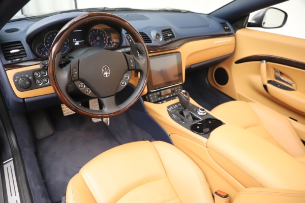 Used 2018 Maserati GranTurismo Sport Convertible for sale Sold at Aston Martin of Greenwich in Greenwich CT 06830 19