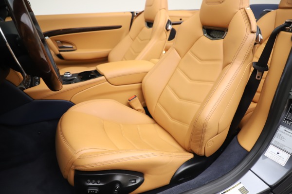 Used 2018 Maserati GranTurismo Sport Convertible for sale Sold at Aston Martin of Greenwich in Greenwich CT 06830 21