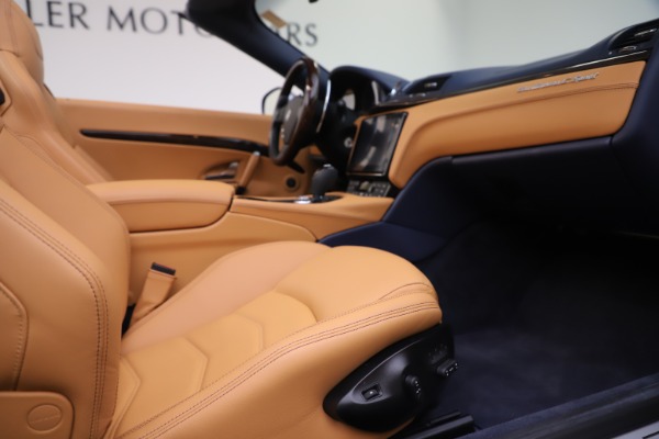 Used 2018 Maserati GranTurismo Sport Convertible for sale Sold at Aston Martin of Greenwich in Greenwich CT 06830 27