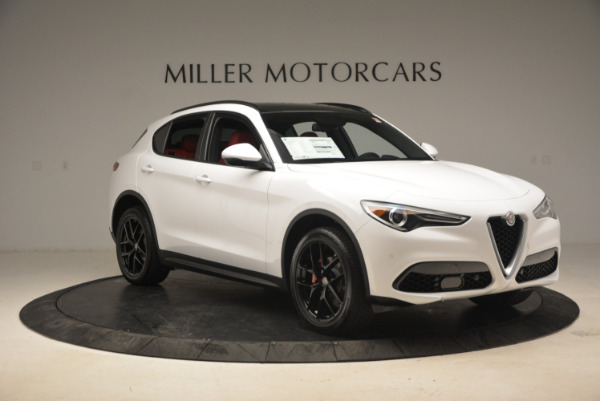 New 2018 Alfa Romeo Stelvio Ti Sport Q4 for sale Sold at Aston Martin of Greenwich in Greenwich CT 06830 11