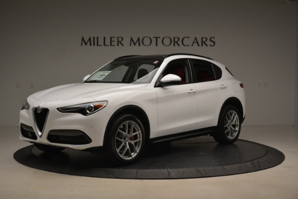 New 2018 Alfa Romeo Stelvio Ti Sport Q4 for sale Sold at Aston Martin of Greenwich in Greenwich CT 06830 2