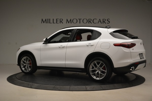 New 2018 Alfa Romeo Stelvio Ti Sport Q4 for sale Sold at Aston Martin of Greenwich in Greenwich CT 06830 4