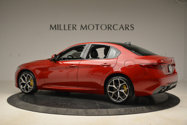 New 2018 Alfa Romeo Giulia Ti Sport Q4 for sale Sold at Aston Martin of Greenwich in Greenwich CT 06830 4