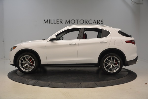 New 2018 Alfa Romeo Stelvio Ti Q4 for sale Sold at Aston Martin of Greenwich in Greenwich CT 06830 3