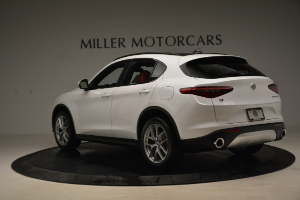 New 2018 Alfa Romeo Stelvio Ti Sport Q4 for sale Sold at Aston Martin of Greenwich in Greenwich CT 06830 5