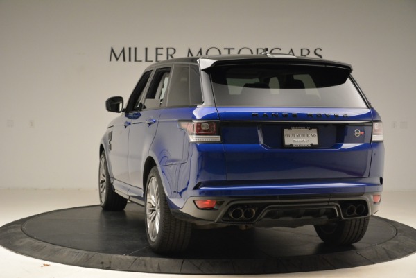 Used 2015 Land Rover Range Rover Sport SVR for sale Sold at Aston Martin of Greenwich in Greenwich CT 06830 5