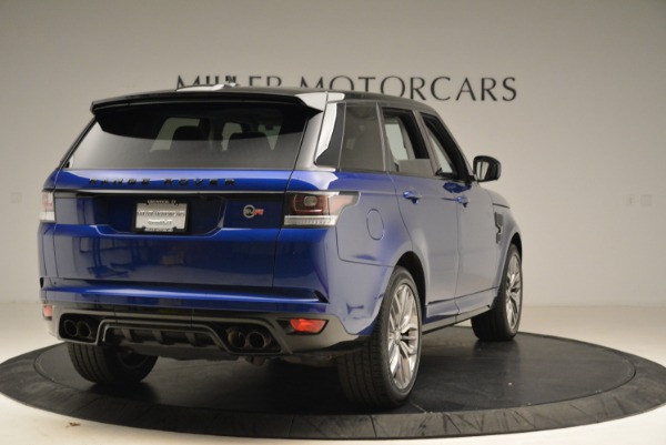 Used 2015 Land Rover Range Rover Sport SVR for sale Sold at Aston Martin of Greenwich in Greenwich CT 06830 7