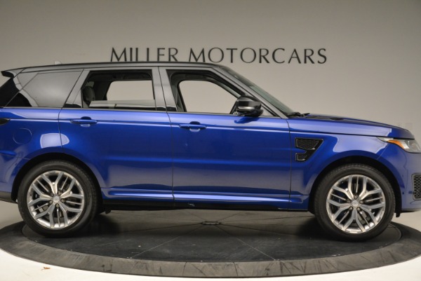 Used 2015 Land Rover Range Rover Sport SVR for sale Sold at Aston Martin of Greenwich in Greenwich CT 06830 9