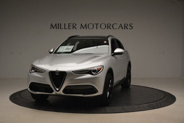 New 2018 Alfa Romeo Stelvio Ti Sport Q4 for sale Sold at Aston Martin of Greenwich in Greenwich CT 06830 1