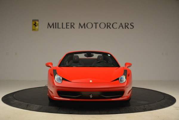 Used 2014 Ferrari 458 Spider for sale Sold at Aston Martin of Greenwich in Greenwich CT 06830 12