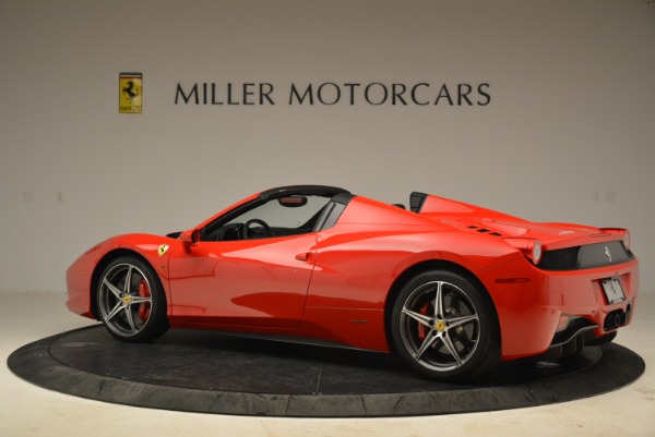 Used 2014 Ferrari 458 Spider for sale Sold at Aston Martin of Greenwich in Greenwich CT 06830 4