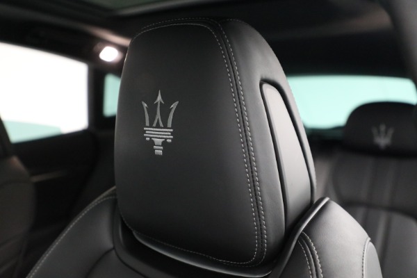 Used 2018 Maserati Levante S Q4 Gransport for sale Sold at Miller Motorcars Aston Martin in Greenwich CT 06830 26