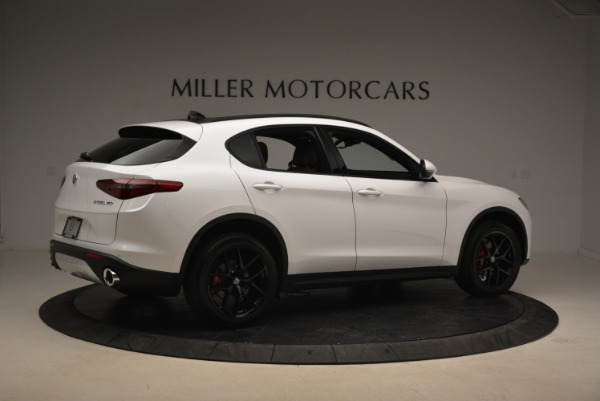 New 2018 Alfa Romeo Stelvio Ti Sport Q4 for sale Sold at Aston Martin of Greenwich in Greenwich CT 06830 8