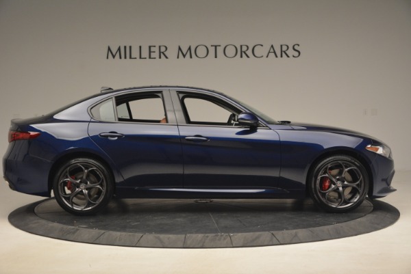 New 2018 Alfa Romeo Giulia Ti Sport Q4 for sale Sold at Aston Martin of Greenwich in Greenwich CT 06830 9