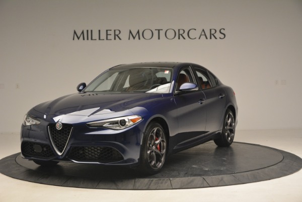 New 2018 Alfa Romeo Giulia Ti Sport Q4 for sale Sold at Aston Martin of Greenwich in Greenwich CT 06830 1