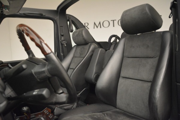 Used 2000 Mercedes-Benz G500 RENNTech for sale Sold at Aston Martin of Greenwich in Greenwich CT 06830 15