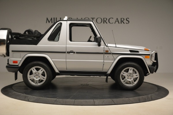 Used 2000 Mercedes-Benz G500 RENNTech for sale Sold at Aston Martin of Greenwich in Greenwich CT 06830 9